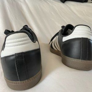 Addidas Saba Black Shoes Leather
